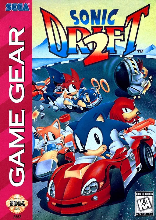 Обложка игры Sonic Drift 2